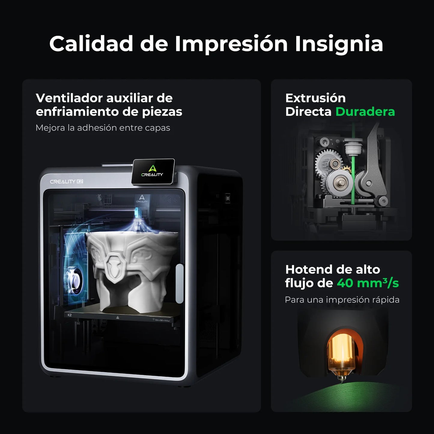 Impresora 3D Creality K2 Combo (Pre-Venta)