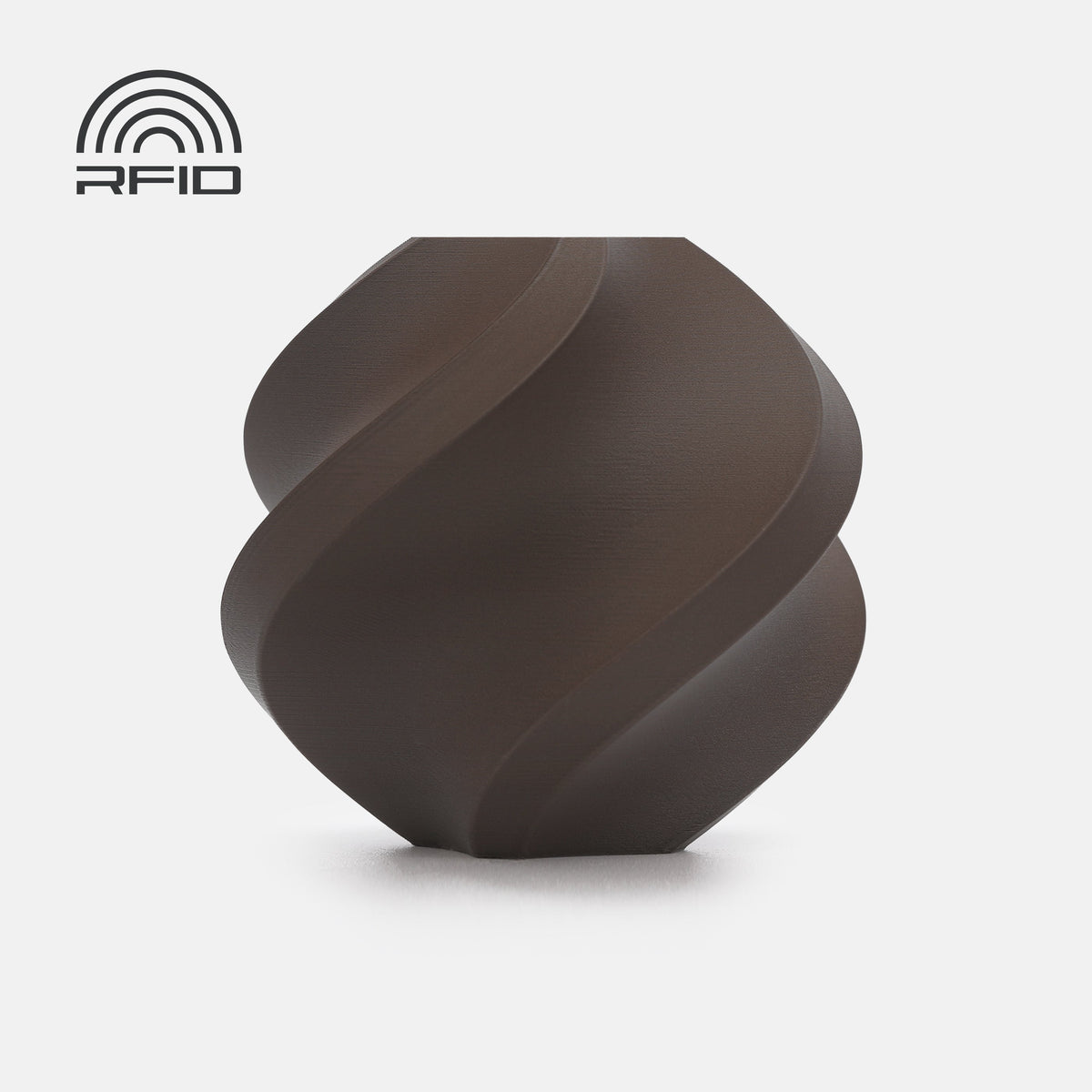 Filamento Bambu Lab PLA Matte - Dark Chocolate (11802)