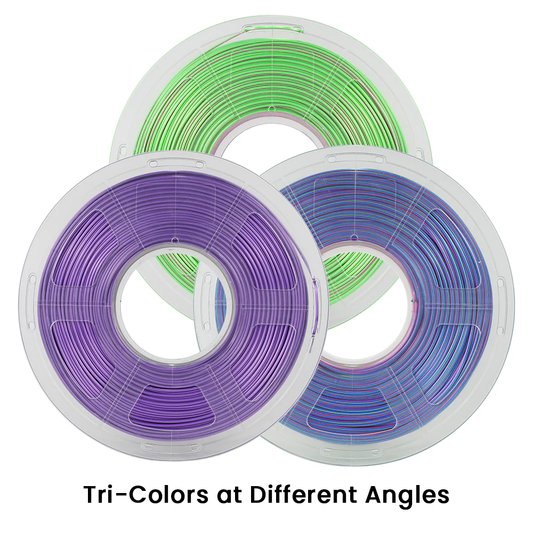 SUNLU Silk Pla+ Tricolor Filament