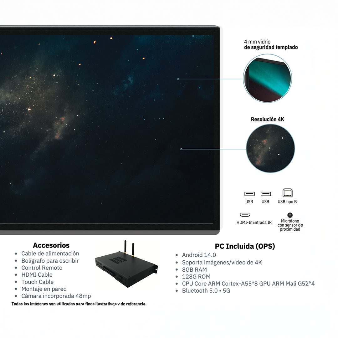 Pantalla Interactiva G99 (75”)
