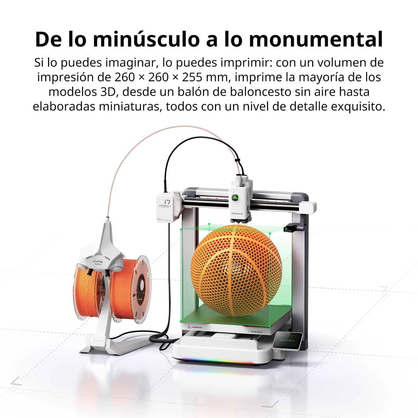 Impresora 3D Creality SparkX i7 Color Combo (Pre-Venta)