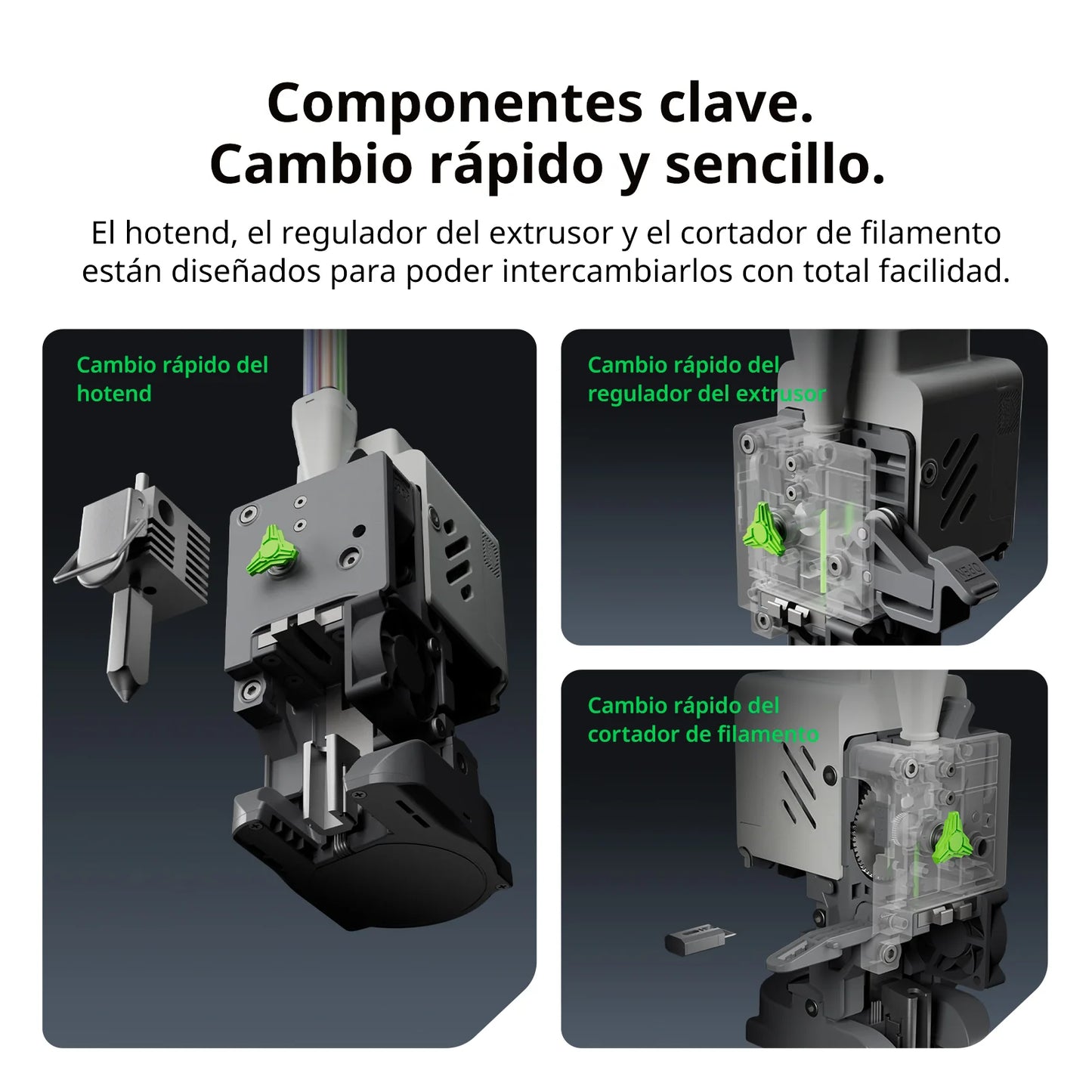 Impresora 3D Creality SparkX i7 Color Combo (Pre-Venta)