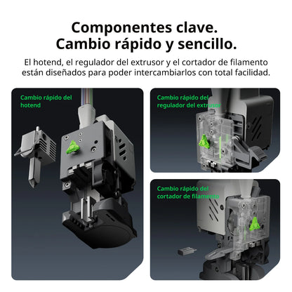 Impresora 3D Creality SparkX i7 Color Combo (Pre-Venta)