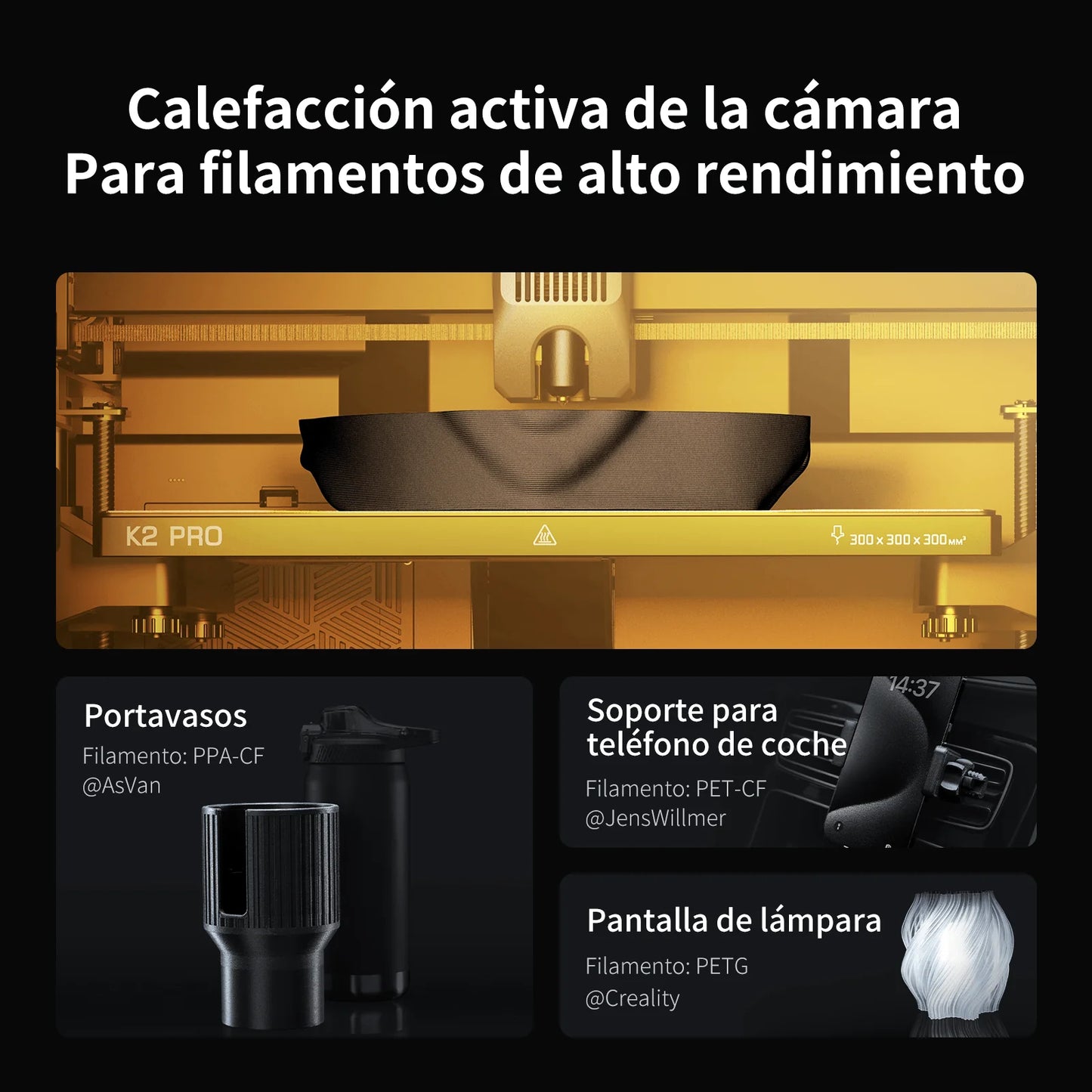 (Pre-venta) Impresora 3D Creality K2 Pro Combo
