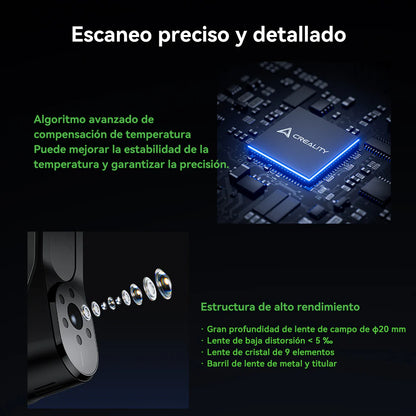 (Pre-venta) Scanner 3D CR-Scan Raptor