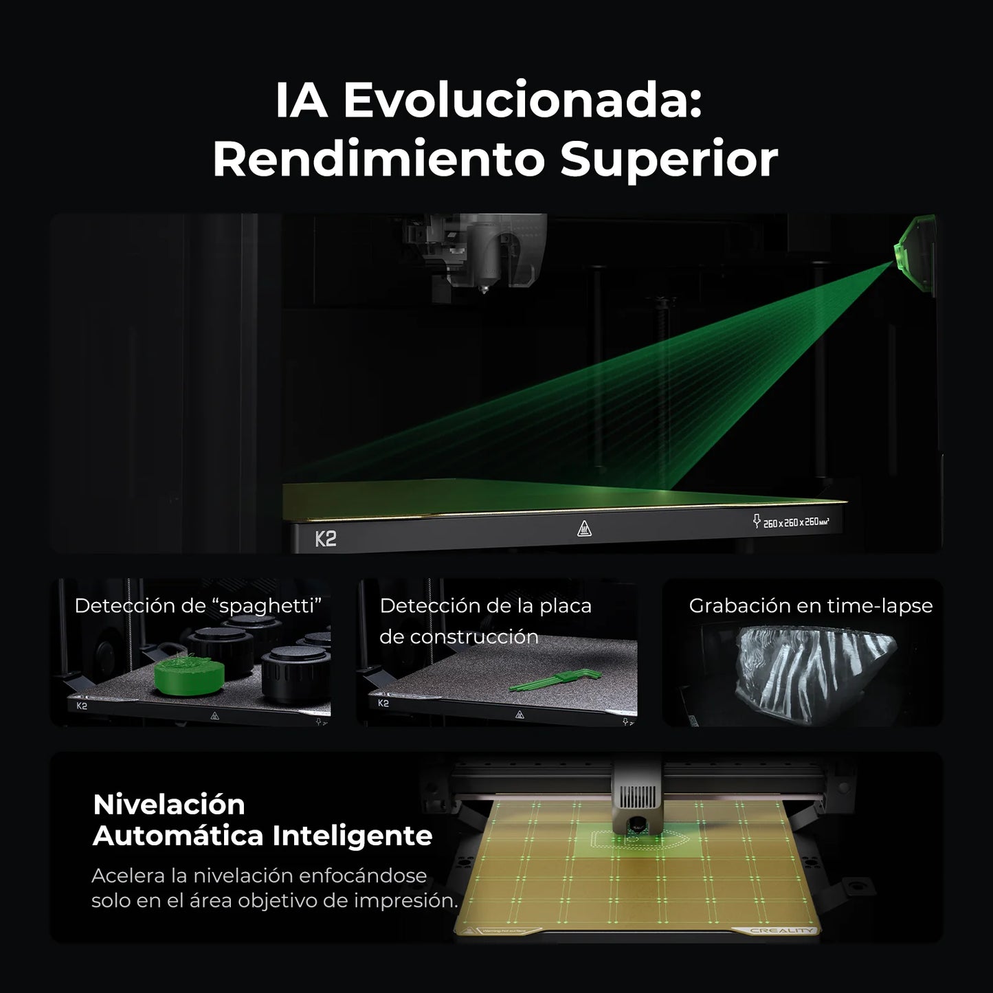 Impresora 3D Creality K2 Combo (Pre-Venta)