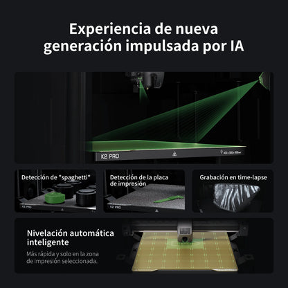(Pre-venta) Impresora 3D Creality K2 Pro Combo