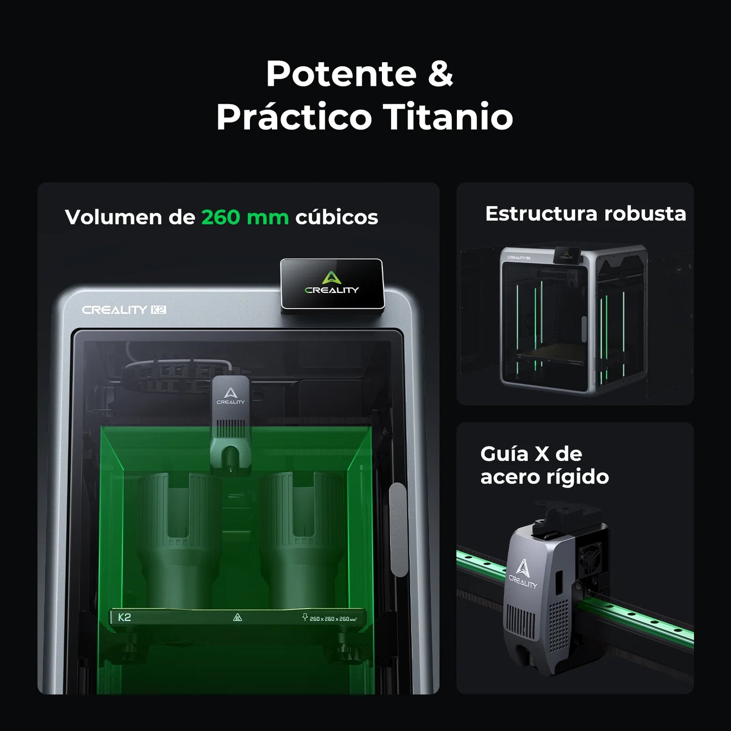 Impresora 3D Creality K2 Combo (Pre-Venta)