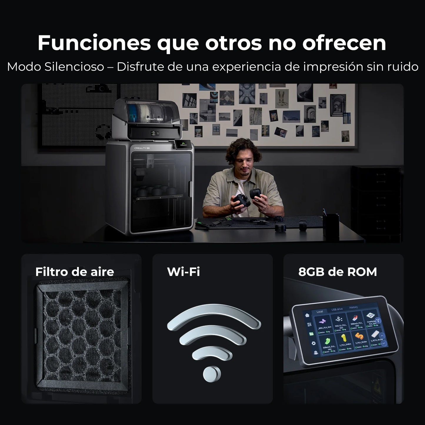 Impresora 3D Creality K2 Combo (Pre-Venta)