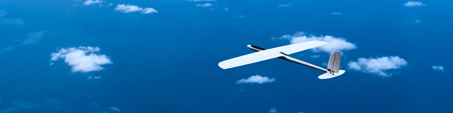 Avión RC impreso en Bambu PLA Aero