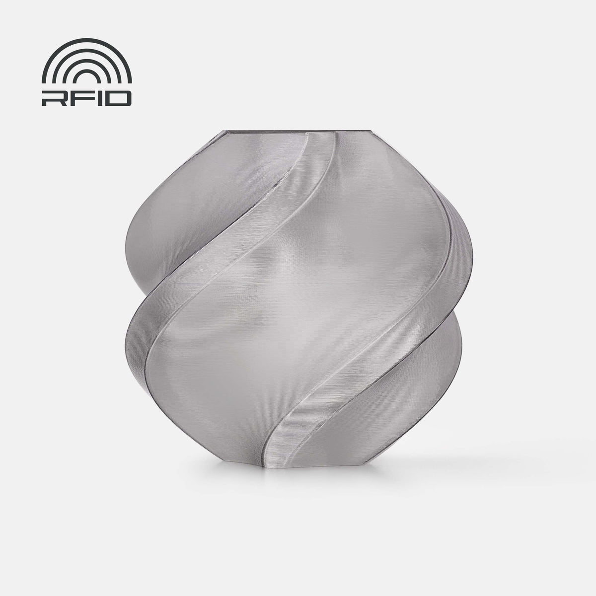 Filamento Bambu Lab PETG Translucent - Gray (32100)