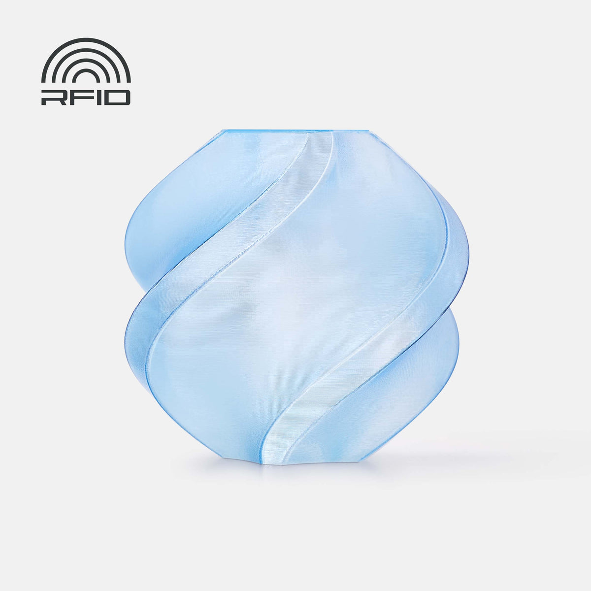 Filamento Bambu Lab PETG Translucent - Light Blue (32600)