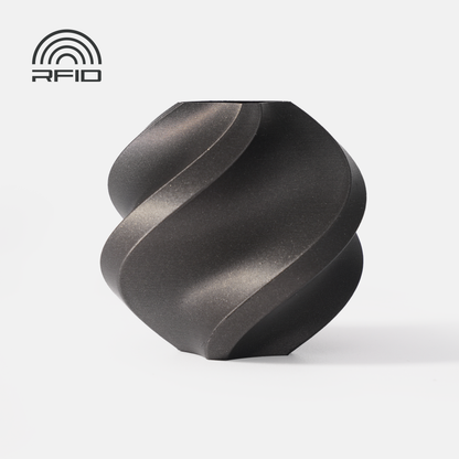 Filamento Bambu Lab PLA Metal - Iron Gray Metallic (13100)