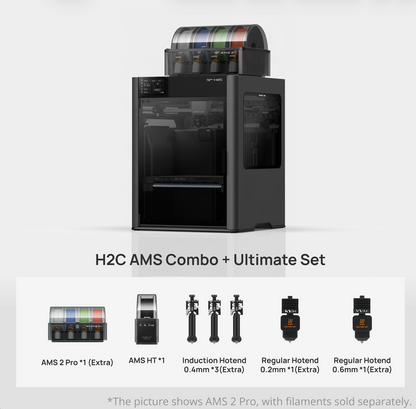 (Pre-Venta) Bambu Lab H2C + Ultimate Set