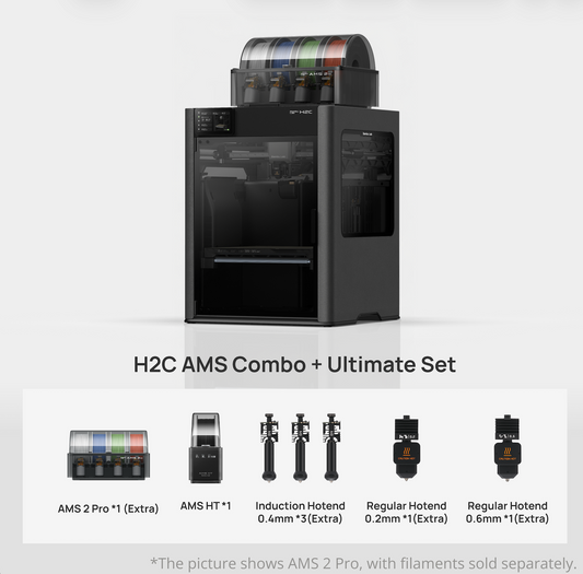 (Pre-Venta) Bambu Lab H2C + Ultimate Set