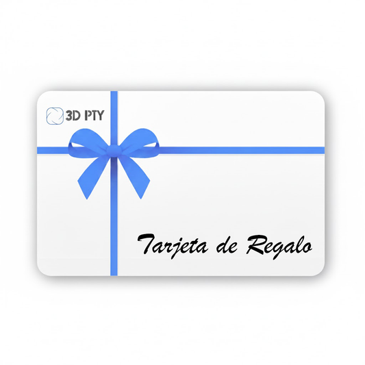 Tarjeta de Regalo 3D PTY